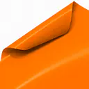 ORACAL 751 332 G Tieforange glänzend Folienmuster