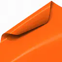 ORACAL 751 333 G Reinorange glänzend Folienmuster