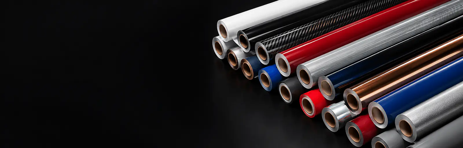 Rollen technischer Klebefolien